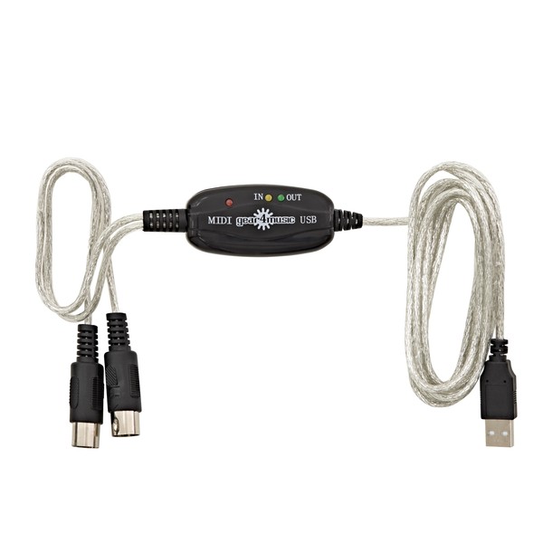 Twin MIDI to USB Cable