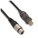 XLR (F) - USB Cable, 5m by Gear4music