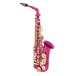 Elkhart 100AS Student Alto Saxophone, Pink