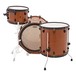 SJC Drums Tour 22'' 3 Piece Shell Pack, Golden Ochre with Black HW