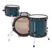 SJC Drums Tour 22'' 3 Piece Shell Pack, Blue with Black HW