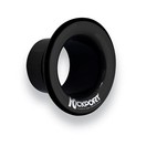 KickPort 2 Bass Drum Sound Hole, Black