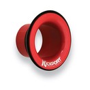 Kickport 2 Bass Drum Sound Hole, Red
