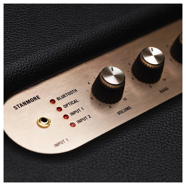Marshall Stanmore Active Stereo Bluetooth Speaker, Black at Marshall Stanmore Active Stereo Bluetooth Speaker, Black at