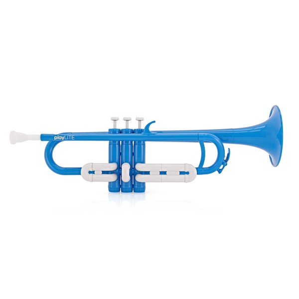 playLITE Hybrid Trumpet by Gear4music, Blue