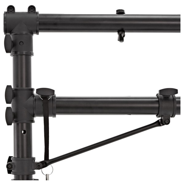 Adjustable Lighting Stand with Addition T Bars by Gear4music