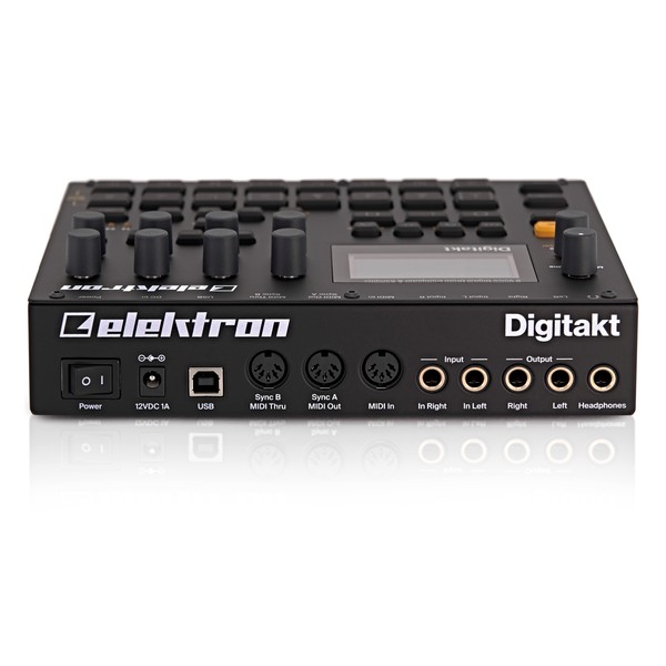 Digitakt Drum Machine and Sampler - Rear