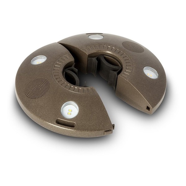 ion patio mate umbrella light Best Choice Products 10ft 3-Tier Solar w/ 24 LED Lights, Tilt Adjustment, Easy Crank with an LED power indicator to remind you when its time to recharge Wireless Speaker Patio Umbrella Bluetooth