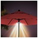 ION Patio Mate Waterproof Parasol Light with Bluetooth Speakers - Lifestyle