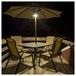 ION Patio Mate Waterproof Parasol Light with Bluetooth Speakers - Patio