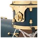 SJC Drums Tour 22'' 3 Piece Shell Pack, Blue with Brass HW