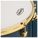 SJC Drums Tour 22'' 3 Piece Shell Pack, Blue with Brass HW