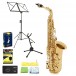 Trevor James Classic II Alto Saxophone Beginner's Pack, Gold