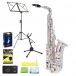 Trevor James Classic II Alto Saxophone Beginner's Pack, Silver
