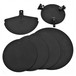 BDK-1plus Full Size Starter Drum Kit + Practice Pack, Black