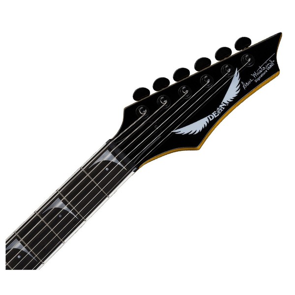 Dean V Dave Mustaine, Korina with case 3