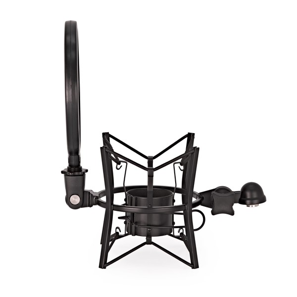 Microphone Shock Mount with Pop Filter by Gear4music