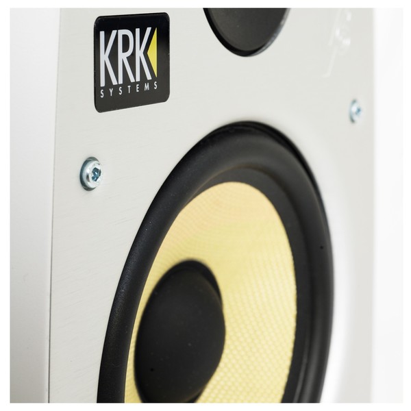 KRK V4S4 Studio Monitor White, Single - Detail 2
