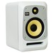 KRK V8S4 Active Studio Monitor, White Noise - Angled