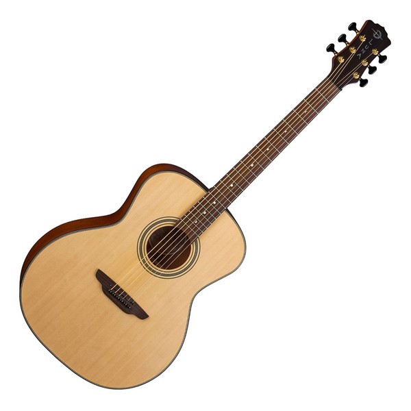 Luna Art Recorder Solid Wood Acoustic Guitar Front