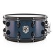 SJC Drums Tour 14'' x 7'' Snare Drum, Blue with Black HW