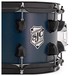 SJC Drums Tour 14'' x 7'' Snare Drum, Blue with Black HW