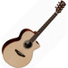 Faith Venus Concert Cutaway Electro Acoustic Guitar, Hi Gloss Natural