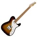 Fender Deluxe Telecaster Thinline, PF, 3-Tone Sunburst