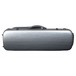 Hidersine Polycarbonate Violin Oblong Case, Brushed Silver