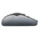 Hidersine Polycarbonate Violin Halfmoon Case, Carbon Fibre Effect