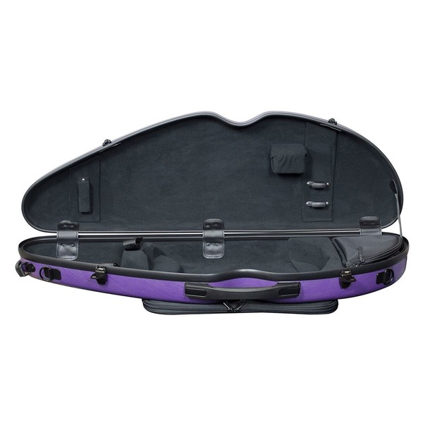 Hidersine Violin Halfmoon Case Open