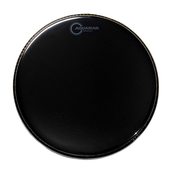 Aquarian Reflector 18'' Bass Drum Head, Black Mirror Finish