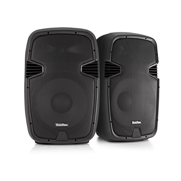 SubZero 600W Active/Passive Speaker System with Digital Media Player Pack