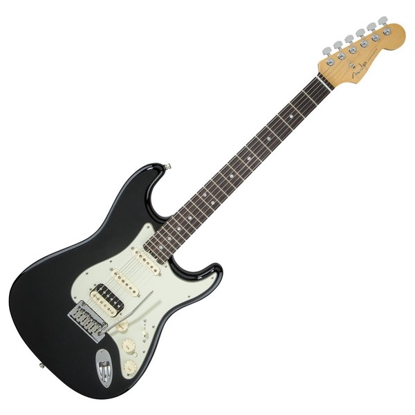 DISC Fender American Elite Stratocaster HSS Shawbucker EB M.Black at  Gear4music