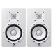 Yamaha HS7I Active Studio Monitors (Pair), White - Bundle