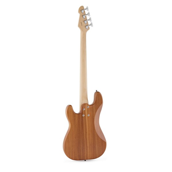 LA Select Bass Guitar Natural, 15W Bass Amp Pack