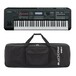 Yamaha MOXF6 Synthesizer Keyboard With Yamaha Soft Case - Bundle