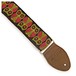 Souldier Guitar Strap Owls, Black and Red