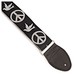 Souldier Guitar Strap Peace and Dove, Black/White
