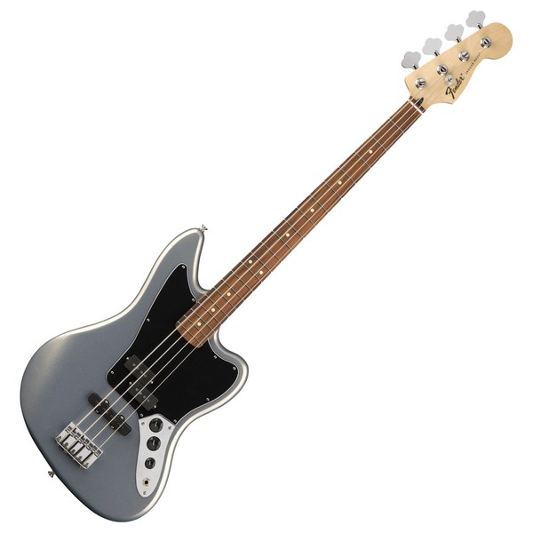 Fender Standard Jaguar Bass, Pau Ferro, Ghost Silver