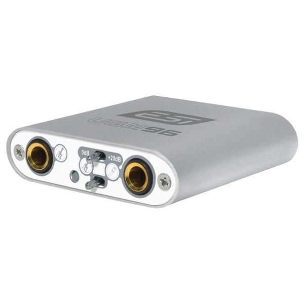 ESI UGM96 Ultra Mobile USB Audio Interface - Angled