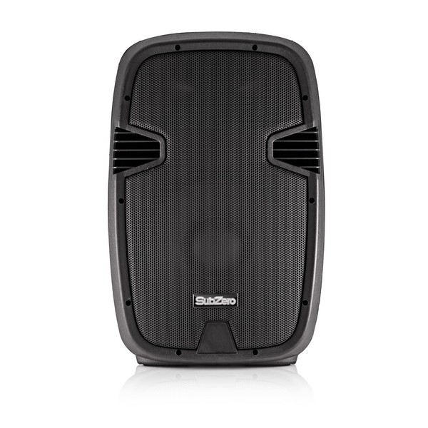 SubZero 500W 12" Speaker System with Digital Media Player and Stands