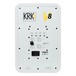 KRK V8S4 Studio Monitor White - Rear