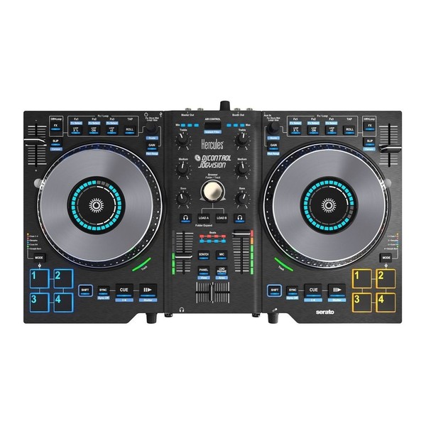 Hercules DJControl Jogvision DJ Controller - Top