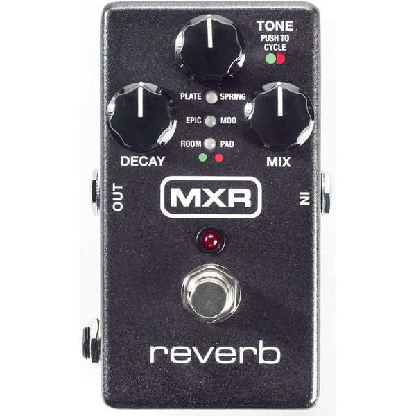 MXR M300 Reverb Pedal - Top View