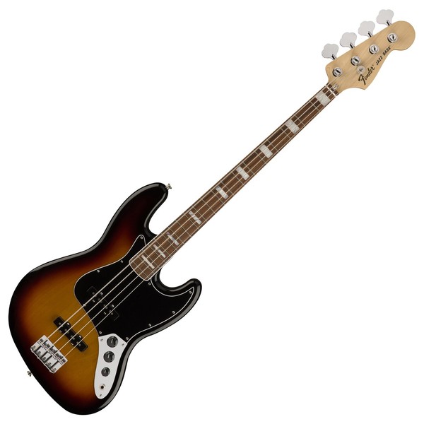 Fender Classic 70s Jazz Bass, PW, 3-Tone Sunburst