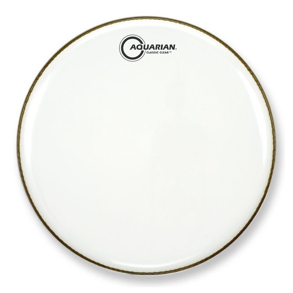Aquarian Classic Clear White 20'' Bass Drum Head