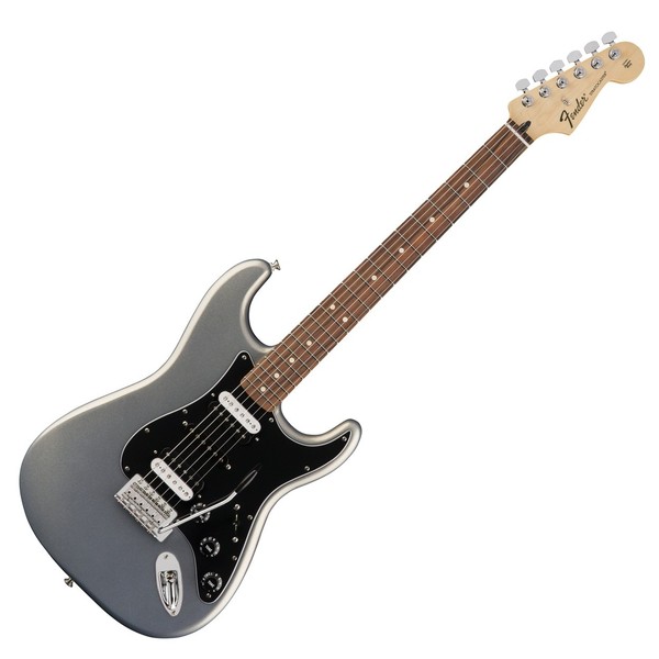 Fender Standard Strat HSH, Pau Ferro, Ghost Silver