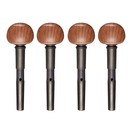 Wittner Medium Violin Rosewood FineTune Pegs, Pack of 4