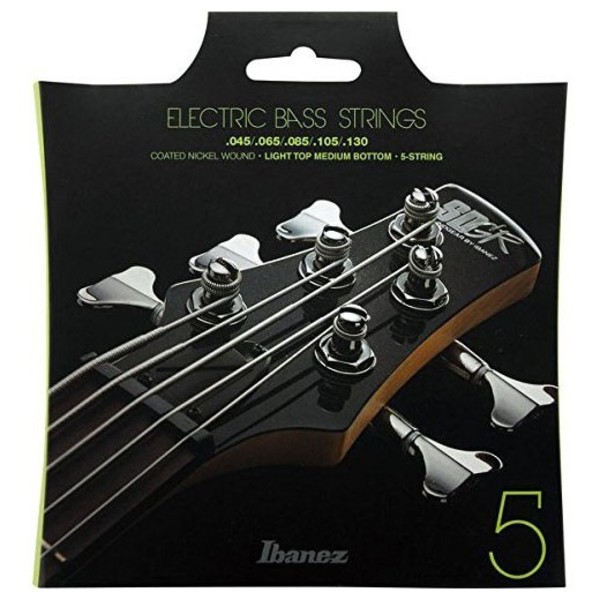 Ibanez IEBS5C 5 Bass Guitar Strings Package